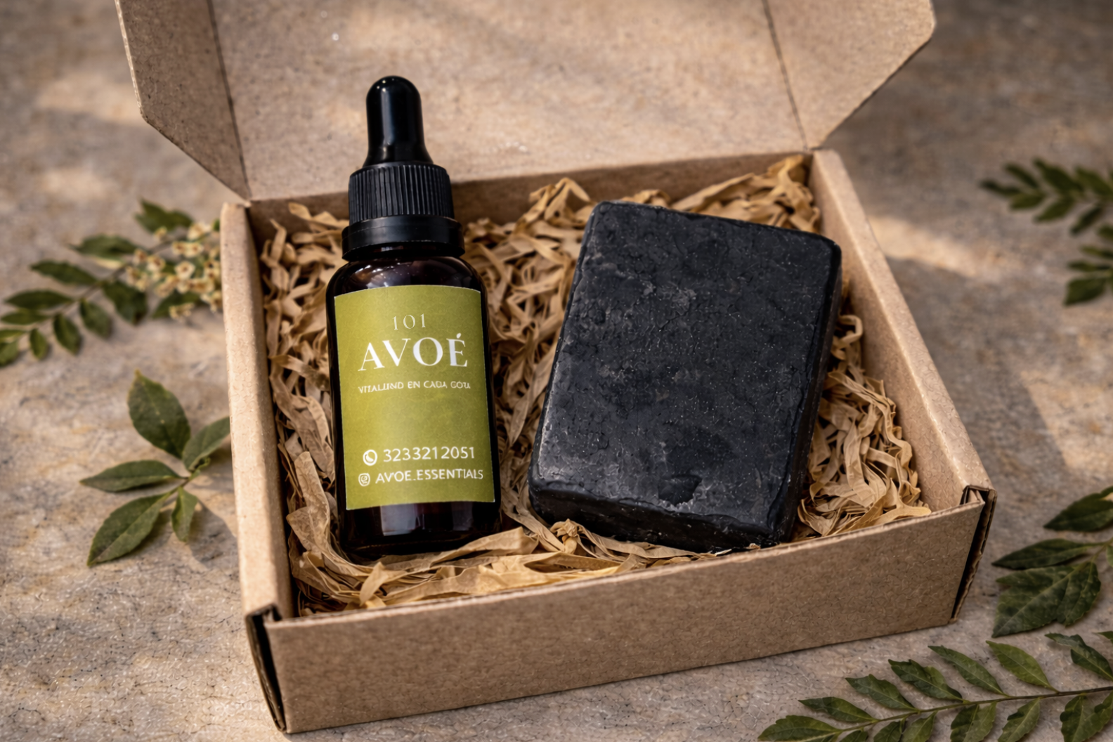 Combo Aguacate + Jabón de Carbón